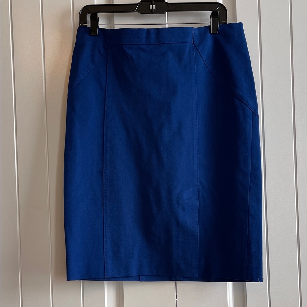 Banana Republic Royal Blue Pencil Skirt